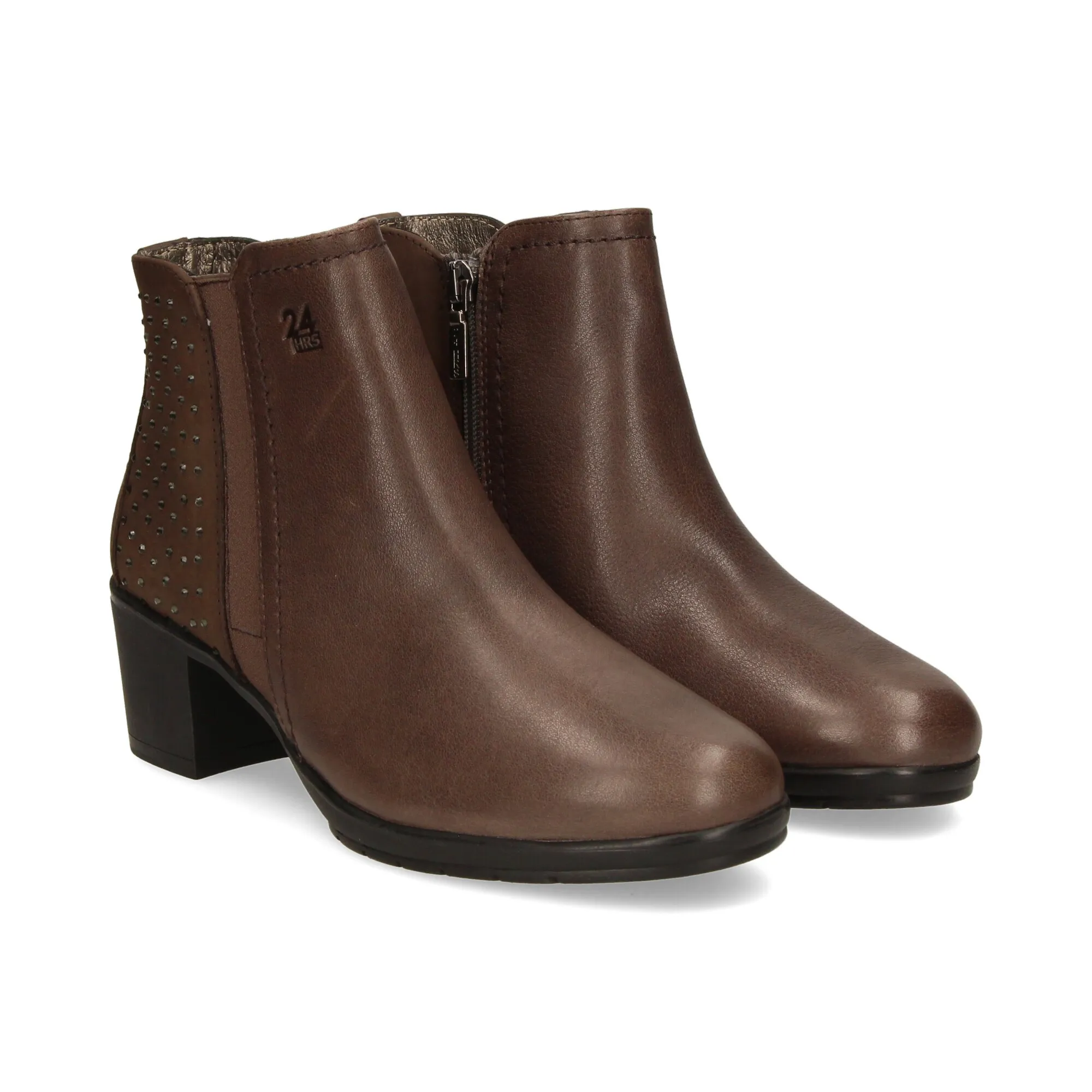 24 HORAS Botines con tacón de Mujer RIFF MOGUER /