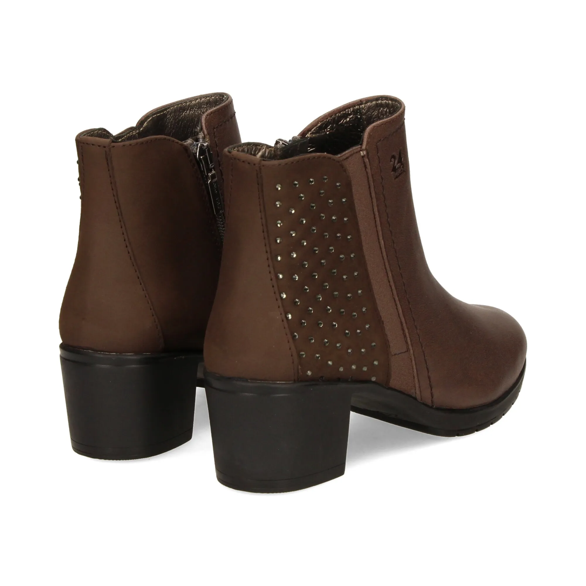 24 HORAS Botines con tacón de Mujer RIFF MOGUER /