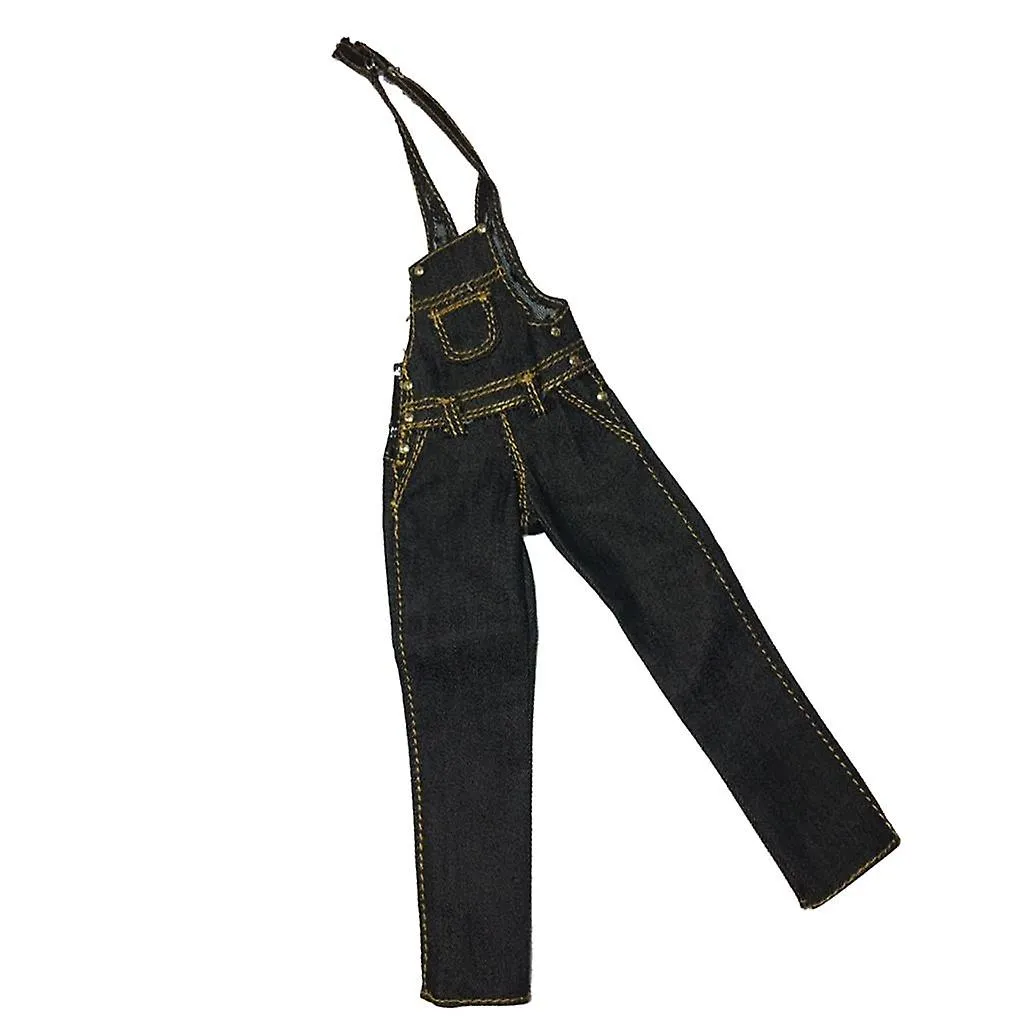 3x 1:6 Pantalones vaqueros Pantalones suspendidos En general para kumik 12'' Figura Juguetes