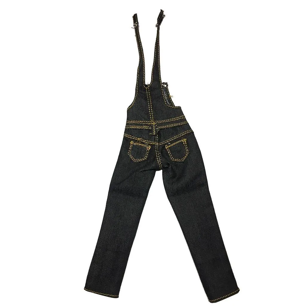 3x 1:6 Pantalones vaqueros Pantalones suspendidos En general para kumik 12'' Figura Juguetes