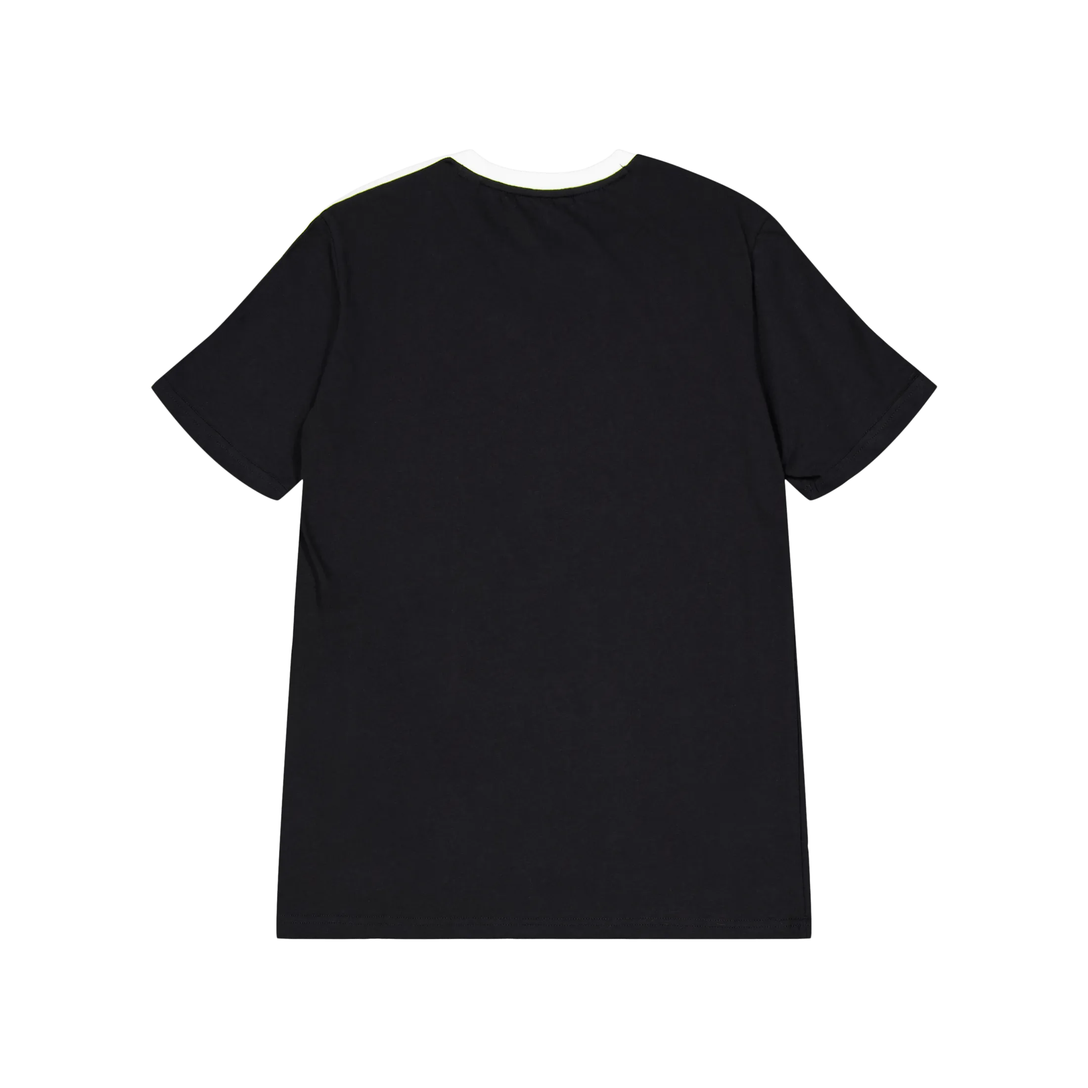 ADIDAS ESSENTIALS 3STRIPES COTTON LOOSE FIT BOYFRIEND TSHIRT BLACK