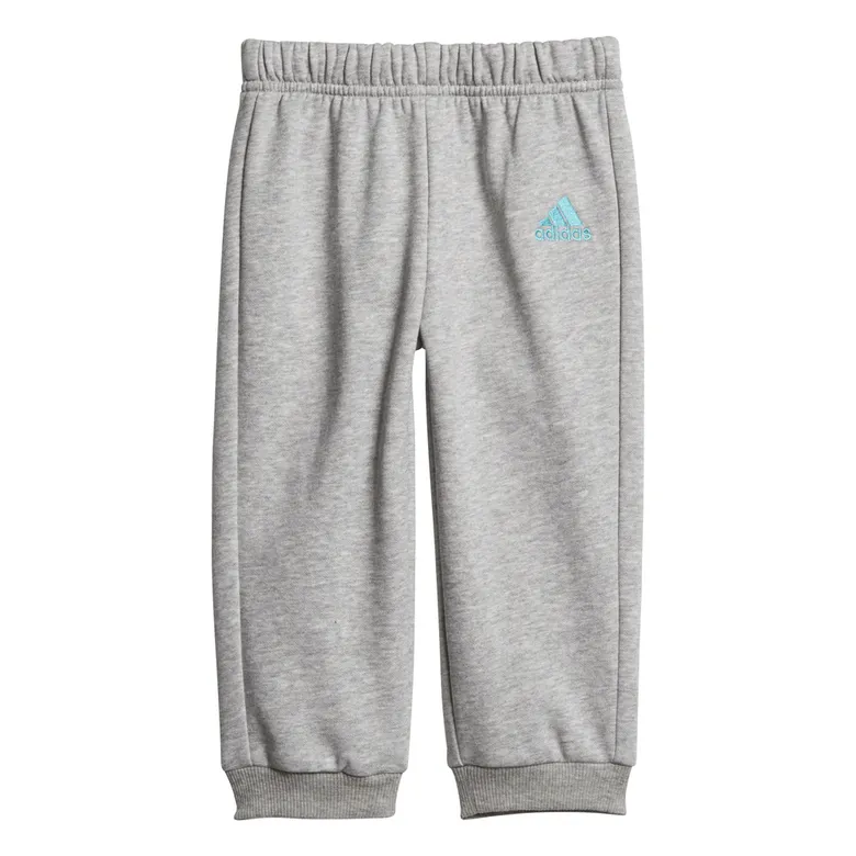ADIDAS LOGO FLEECE JOGGER TRACKSUIT INFANTS (CLEAR MINT/HIRES AQUA)