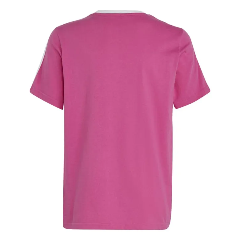 ADIDAS LOOSE COTTON TSHIRT 3STRIPES ESSENTIALS BOYFRIEND