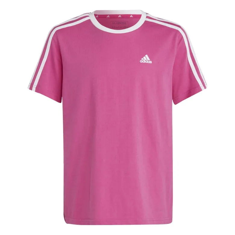 ADIDAS LOOSE COTTON TSHIRT 3STRIPES ESSENTIALS BOYFRIEND