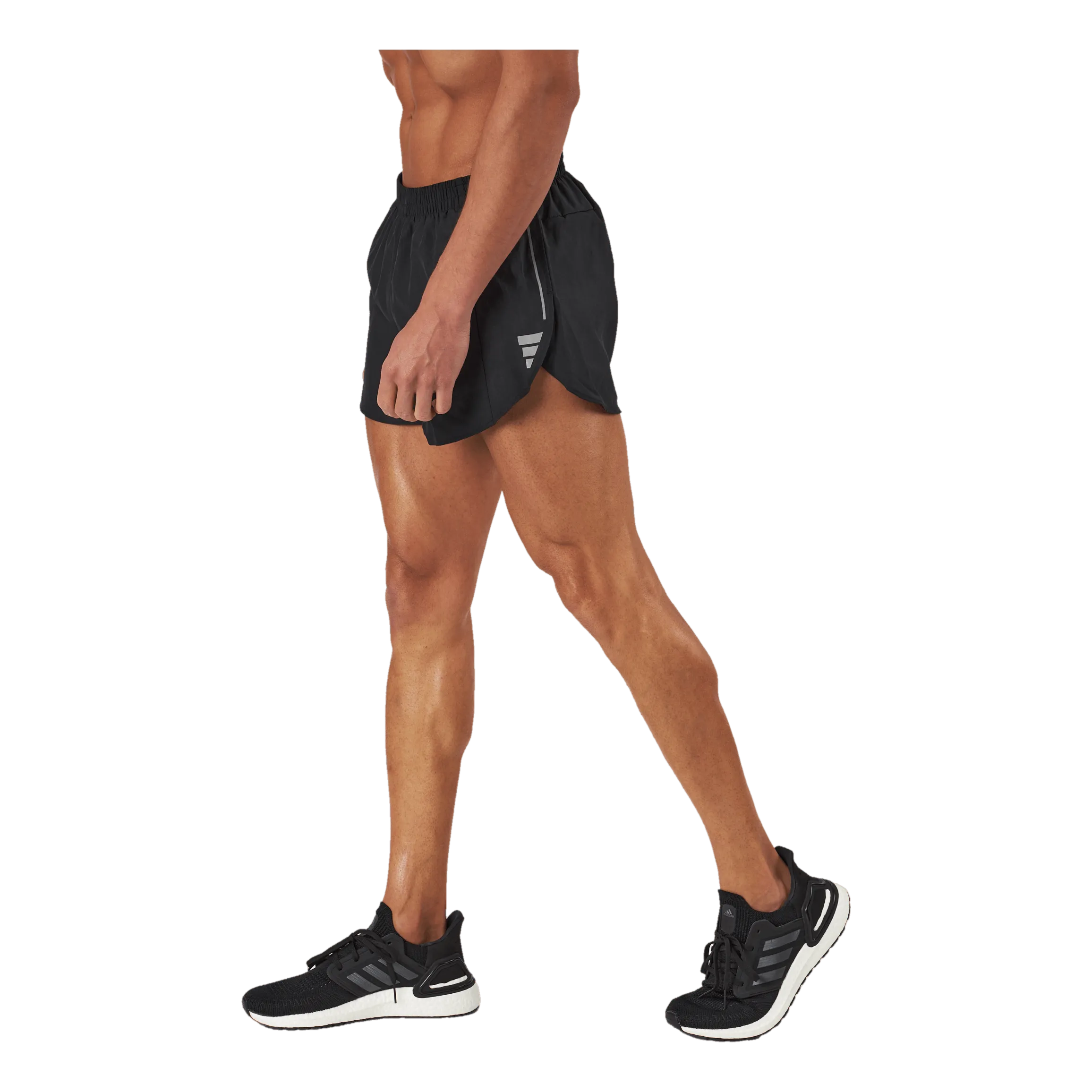 Adidas Own the Run Split Shorts Black