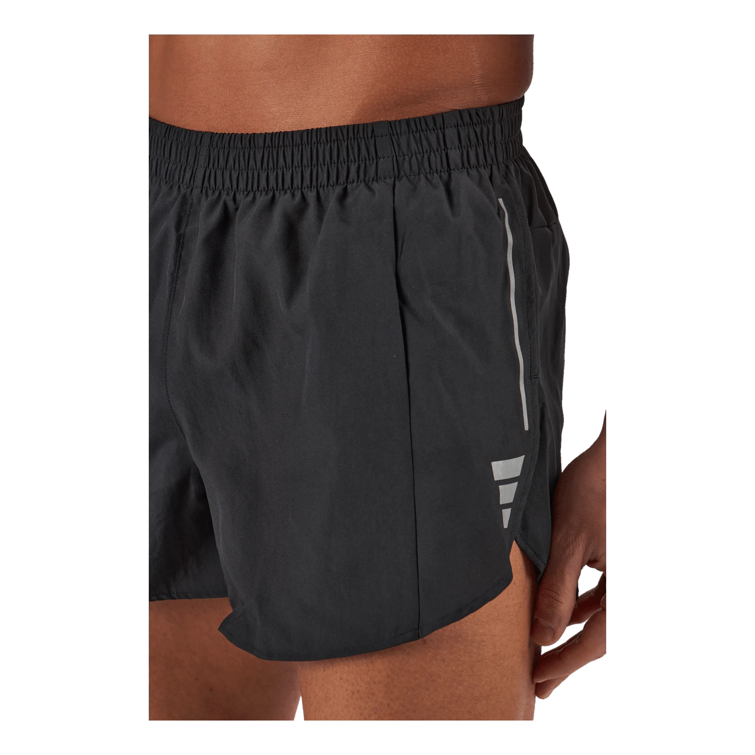 Adidas Own the Run Split Shorts Black