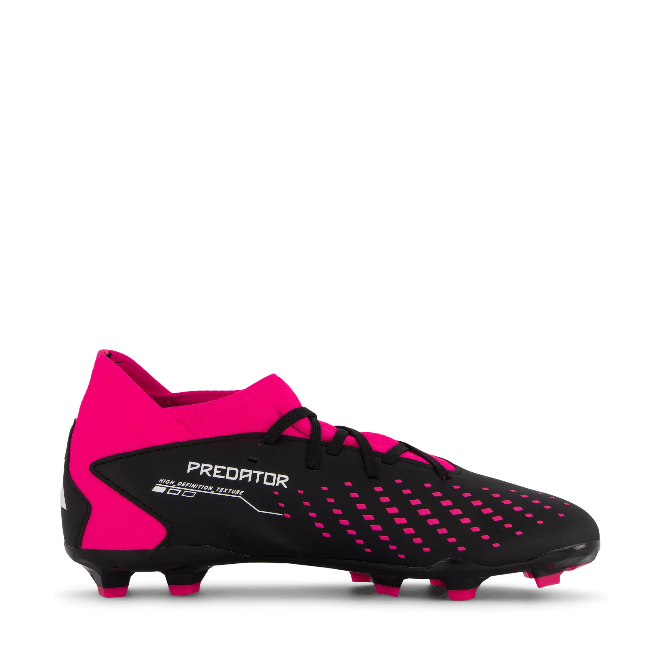 Adidas Predator Accuracy.3 Firm Ground Boots Core Black / Cloud White / Team Shock Pink 2