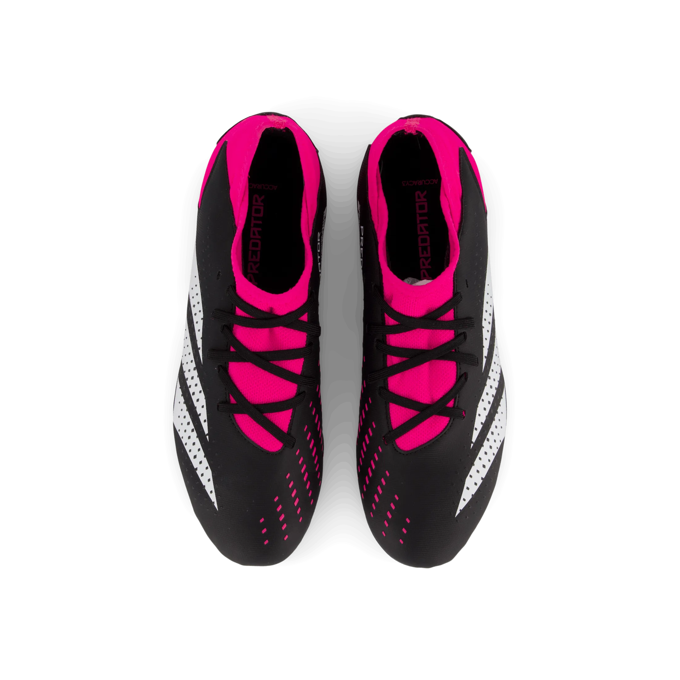 Adidas Predator Accuracy.3 Firm Ground Boots Core Black / Cloud White / Team Shock Pink 2