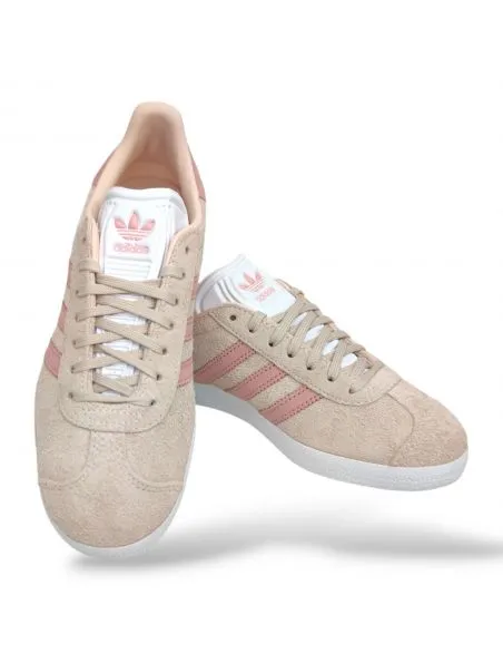 ADIDAS Zapatillas Gazelle Mujer Wonder Quartz/Wonder Mauve/Footwear White