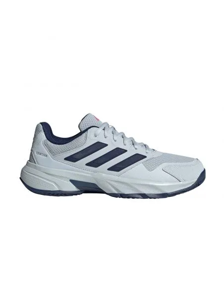 ADIDAS Zapatos de tenis CourtJam Control 3 Clay Hombre Halo Blue/Dark Blue/Team Shock Pink 2