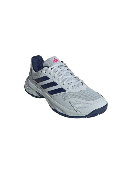 ADIDAS Zapatos de tenis CourtJam Control 3 Clay Hombre Halo Blue/Dark Blue/Team Shock Pink 2