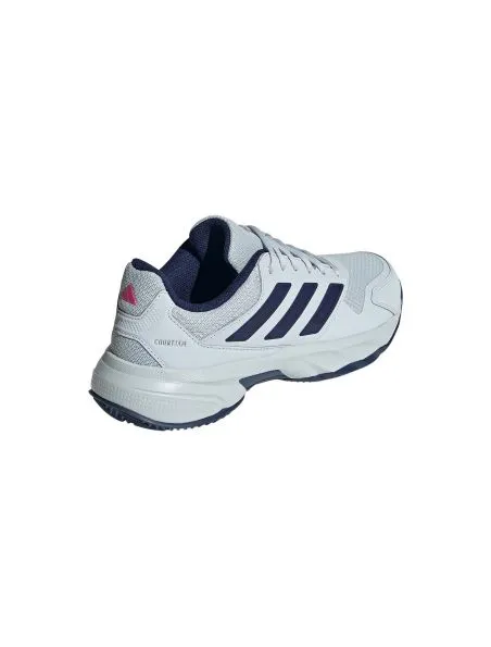 ADIDAS Zapatos de tenis CourtJam Control 3 Clay Hombre Halo Blue/Dark Blue/Team Shock Pink 2