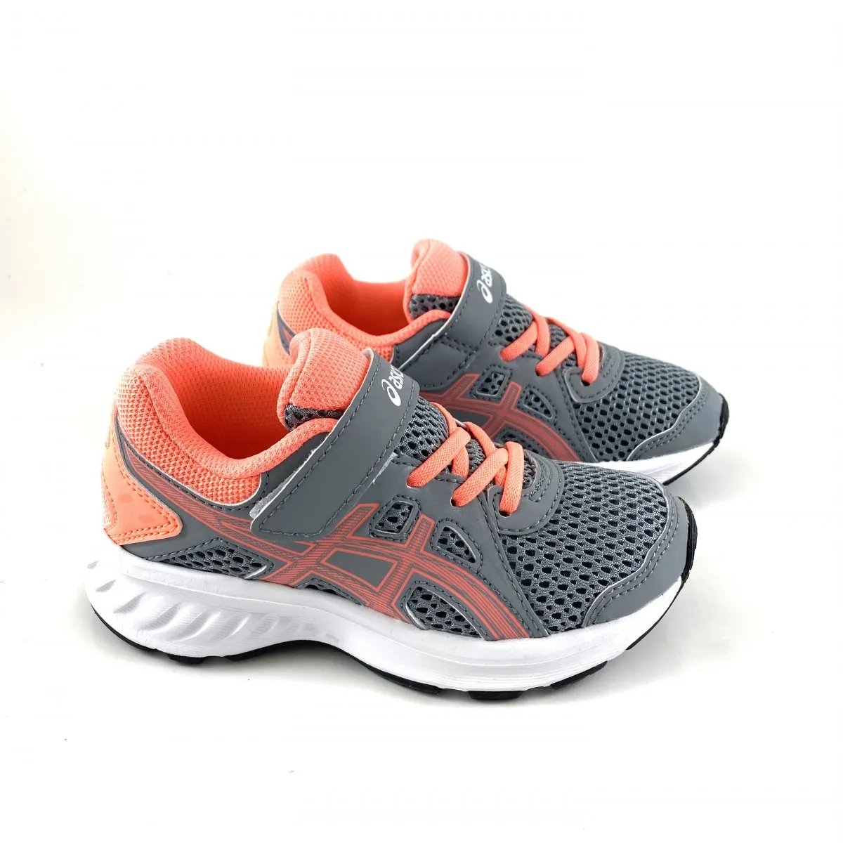 Asics deportiva para niña velcro, gris Mta034022
