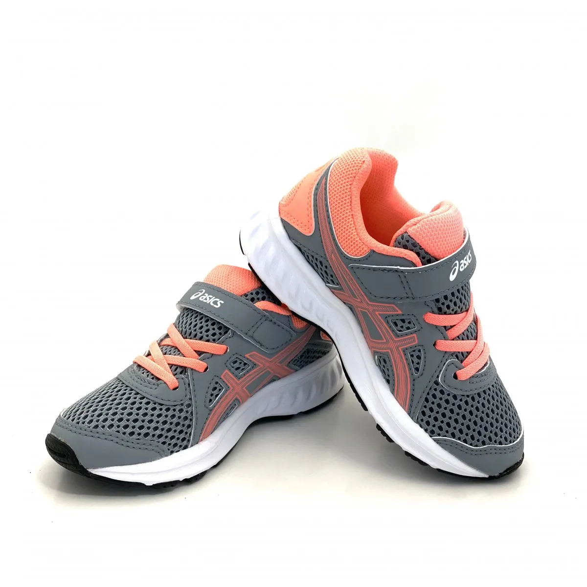 Asics deportiva para niña velcro, gris Mta034022
