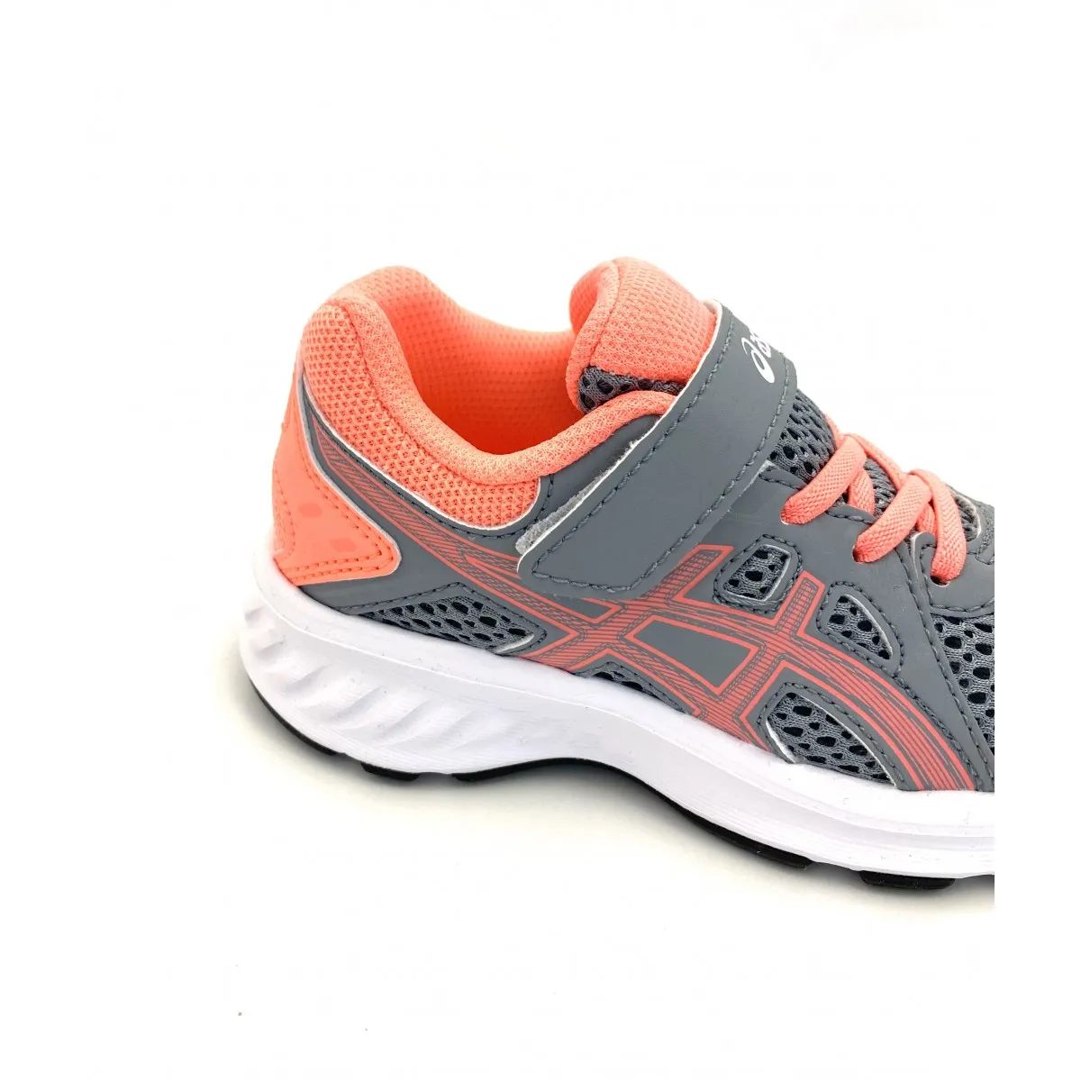 Asics deportiva para niña velcro, gris Mta034022