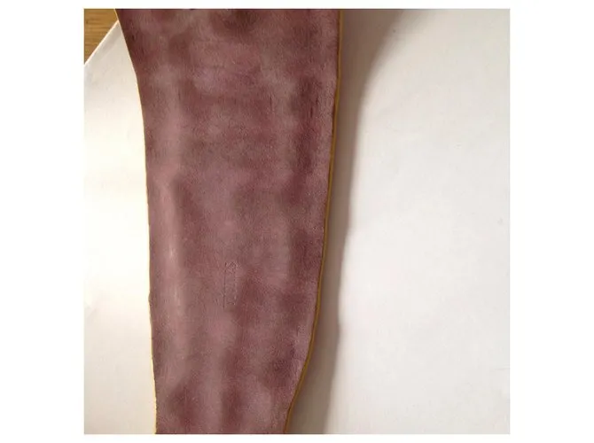 AUTRE MARQUE MAISON VIGNE  CROCO CARAMELO CUFF. 