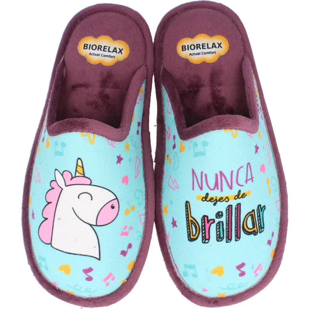 BIORELAX  ZAPATILLAS MUJER UNICORNIO