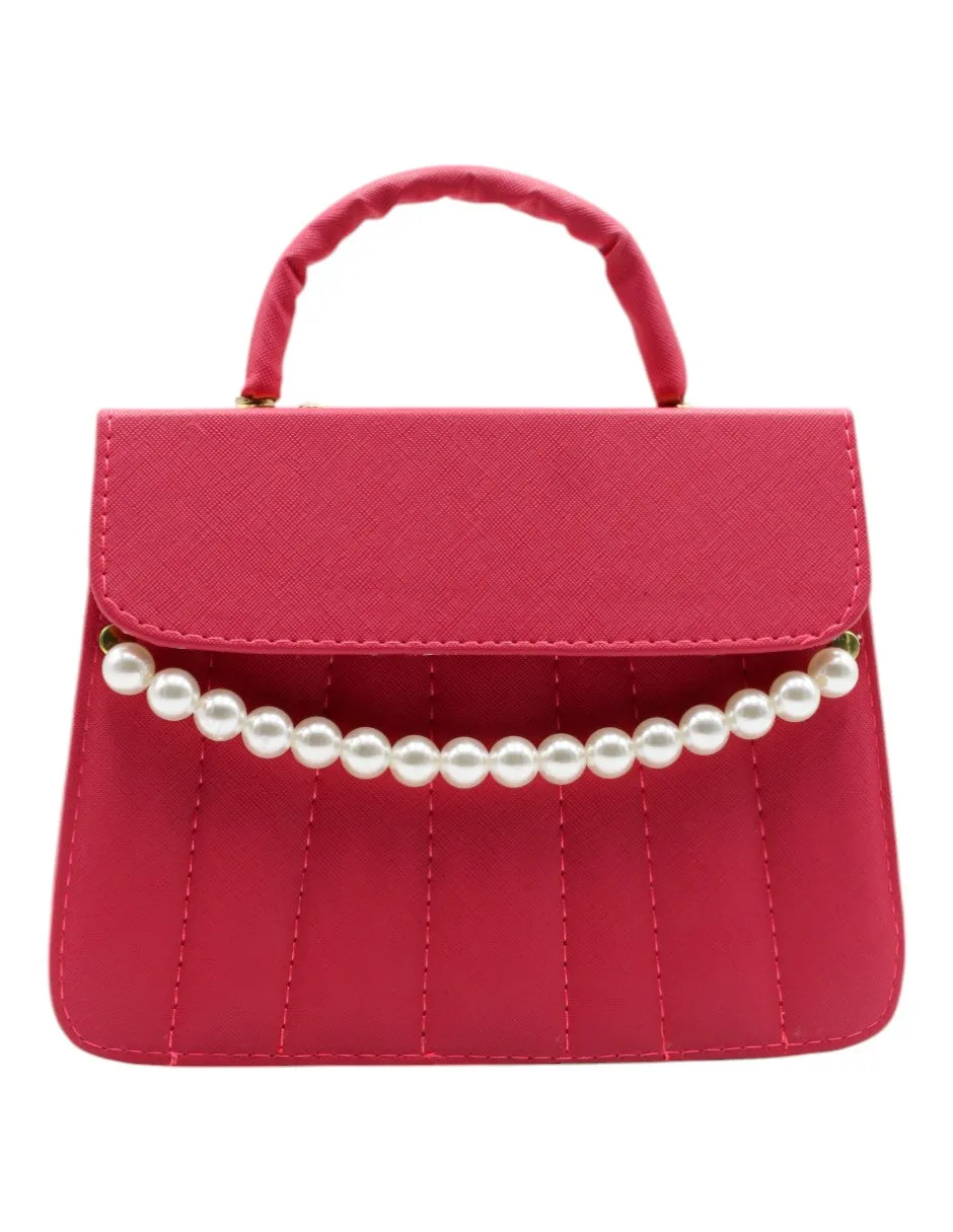 Bolso Crossbody en Sintético Color Rosa