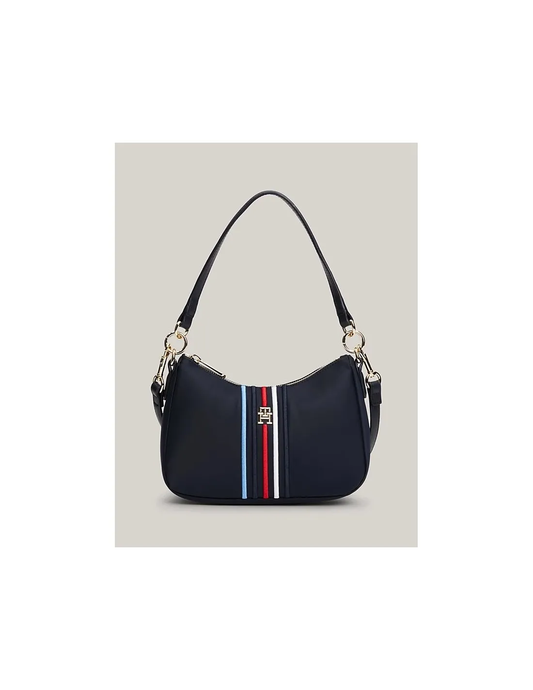 Bolso de hombro Signature pequeño de Tommy Hilfiger