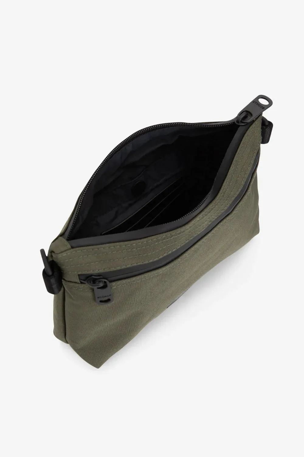 Bolso Lupita Double Zipper Deep Khaki