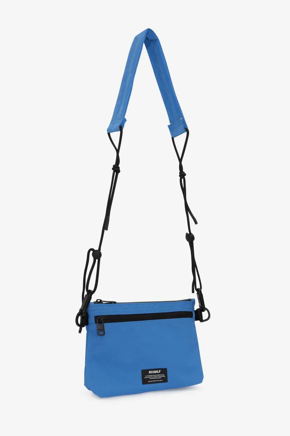 Bolso Lupita Double Zipper French Blue