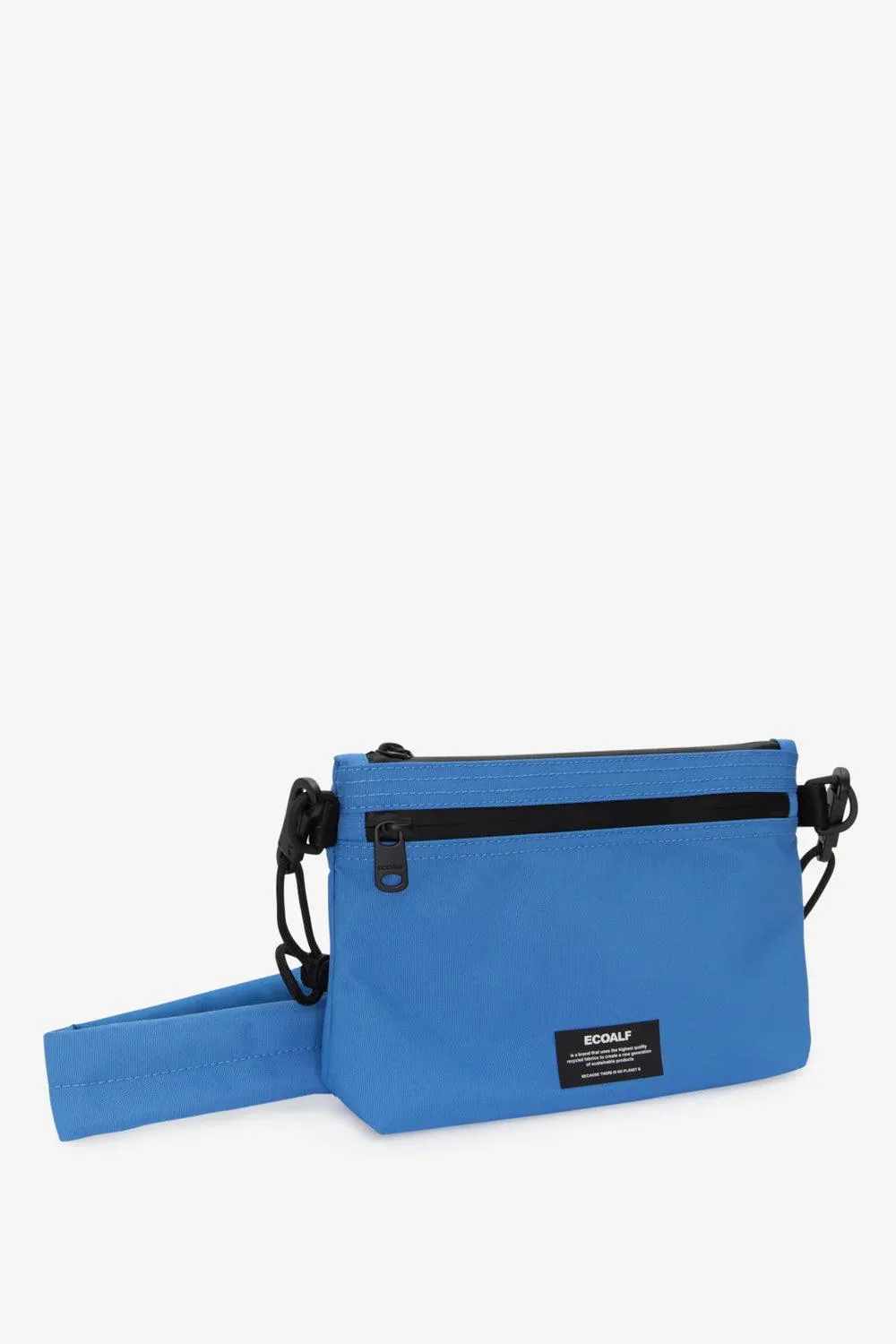 Bolso Lupita Double Zipper French Blue