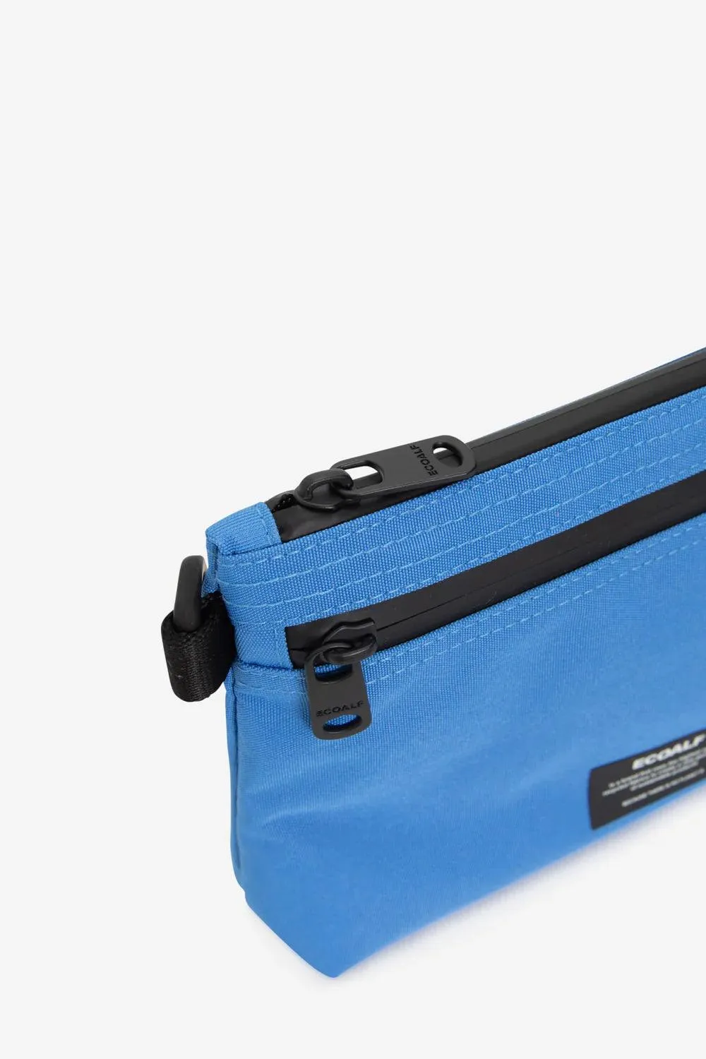 Bolso Lupita Double Zipper French Blue