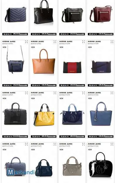BOLSOS DE MUJER ARMANI JEANS 2017  COLECCIóN DE MáS DE 30 MODELOS EN LIQUIDACIóN