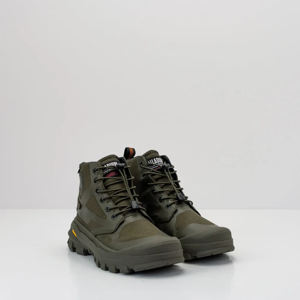 BOTIN  PALLADIUM  PALLARIDER CUFF WATERPROOF OLIVE NIGHT HOMBRE