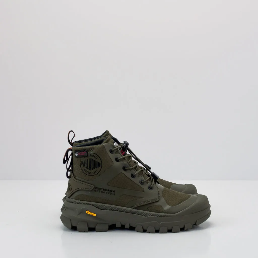 BOTIN  PALLADIUM  PALLARIDER CUFF WATERPROOF OLIVE NIGHT HOMBRE