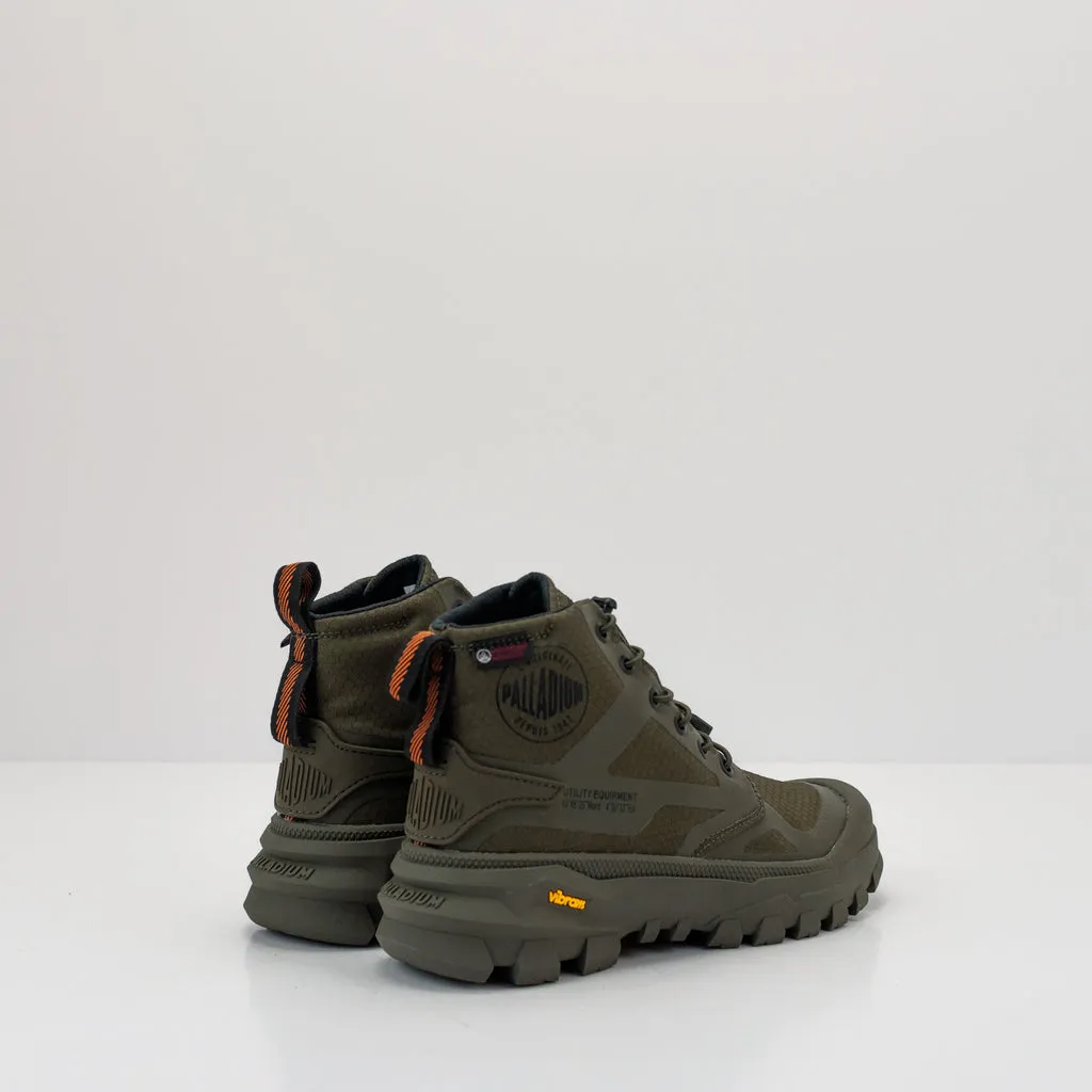 BOTIN  PALLADIUM  PALLARIDER CUFF WATERPROOF OLIVE NIGHT HOMBRE