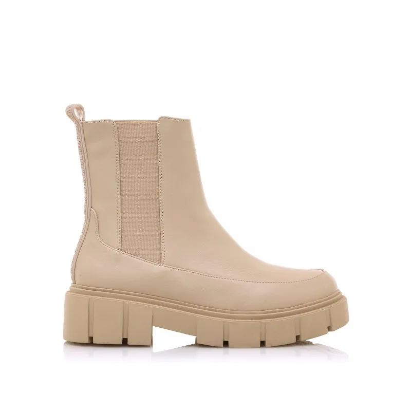 Botines Casual de Mujer MTNG MARS Beige 52909