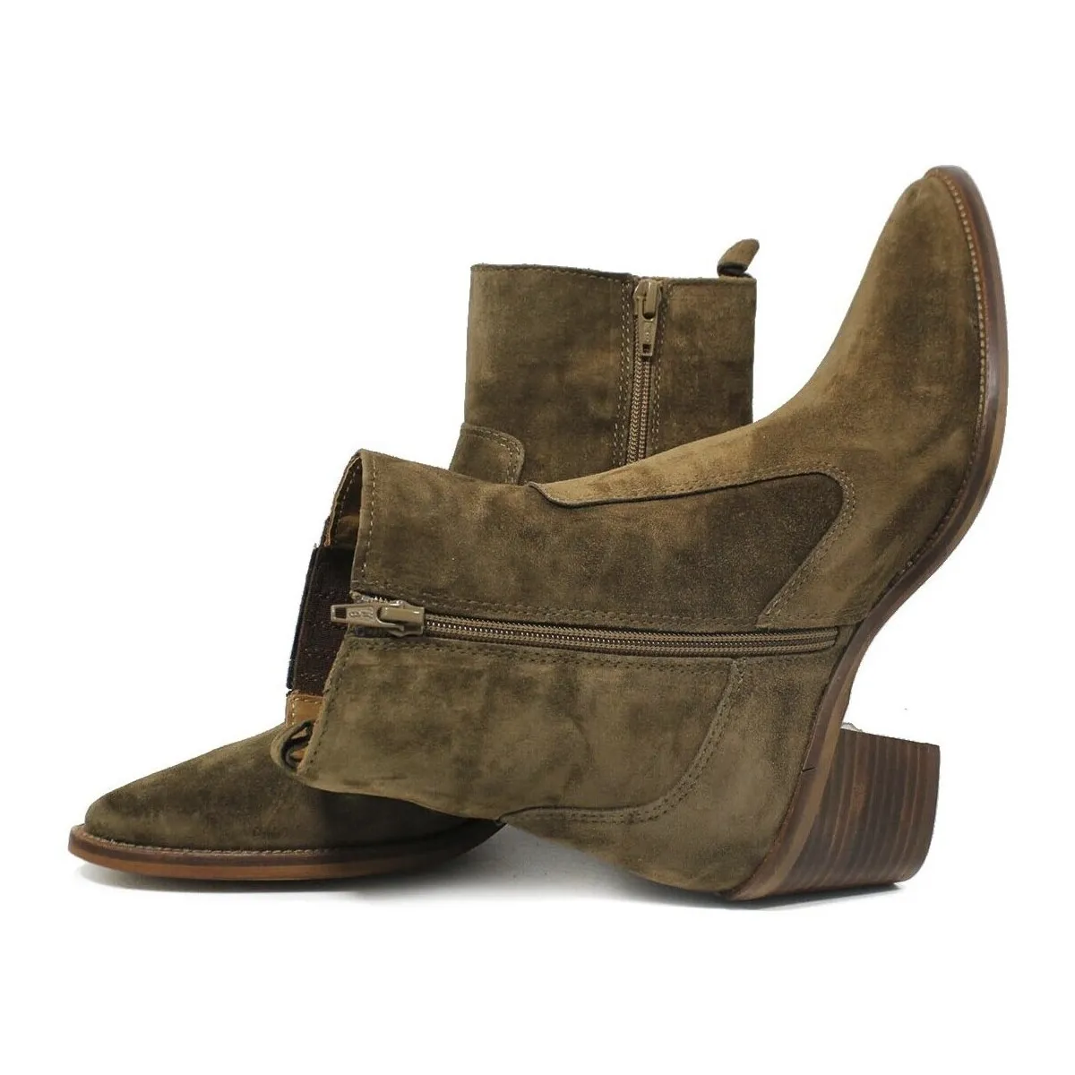 BOTINES COWBOY MUJER 25811101 CUERO