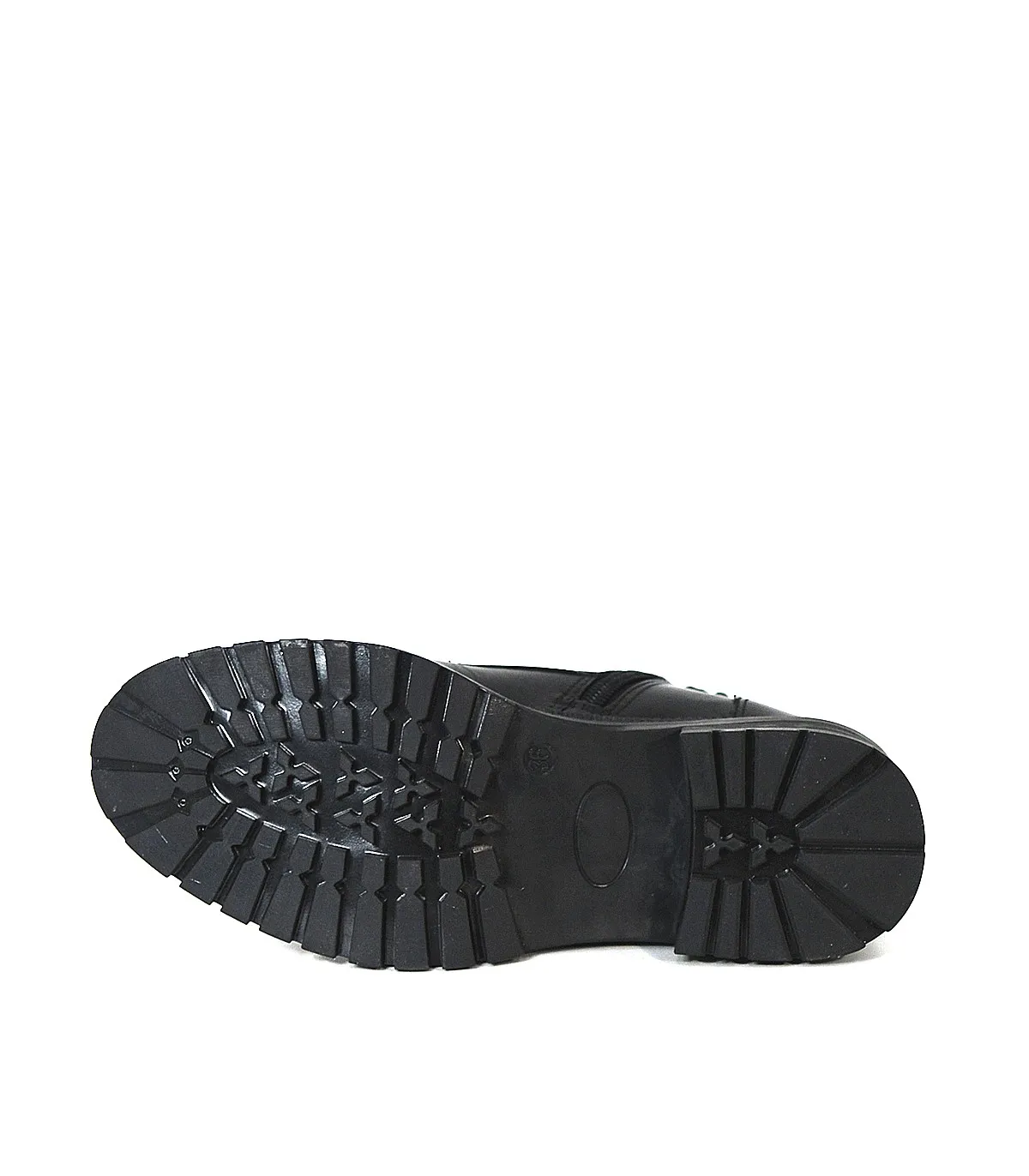 BOTINES MILITAR MUJER WH54H06 NEGRO