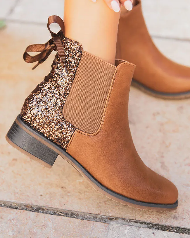 BOTINES MUJER CAMEL CHELSEA  ALICE