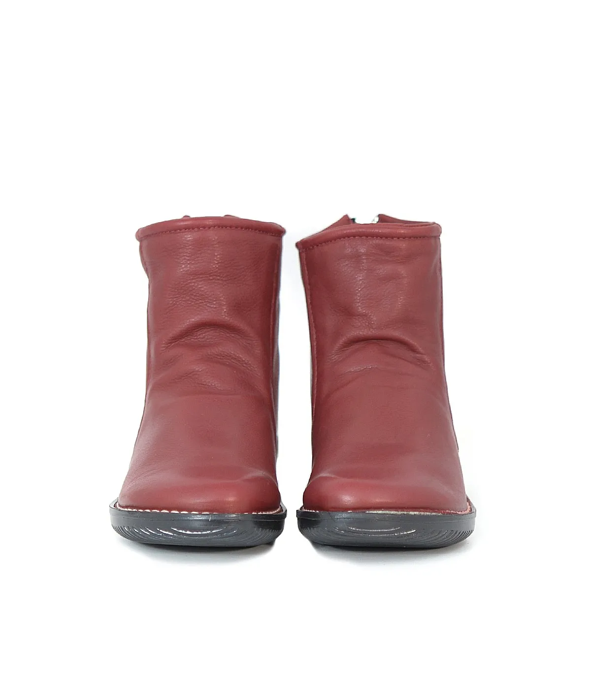 BOTINES MUJER PIEL 6426 BURDEOS