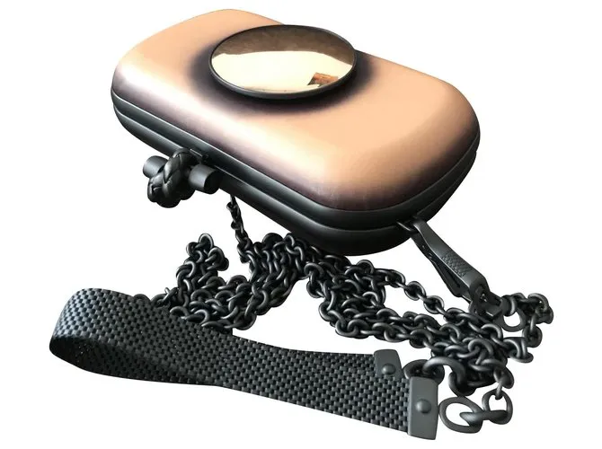 Bottega Veneta Cartera de cuero con nudo Beige 