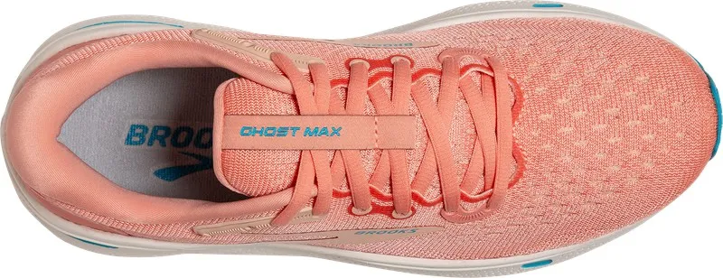 Brooks Ghost Max Woman Papaya/Apricot/Blue