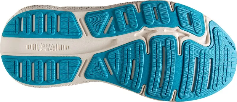 Brooks Ghost Max Woman Papaya/Apricot/Blue