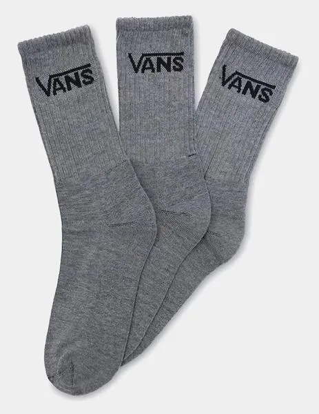CALCETINES VANS CLASSIC  HEATHER GREY (3 PARES)