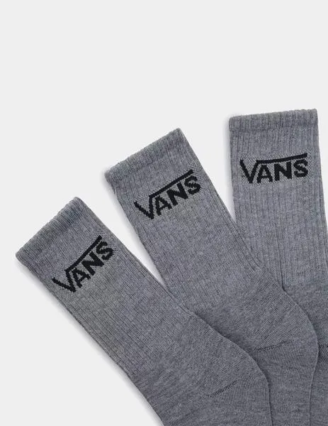 CALCETINES VANS CLASSIC  HEATHER GREY (3 PARES)
