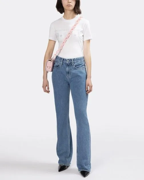 camiseta slim fit Chiara Ferragni 74CBHG02 Blanco