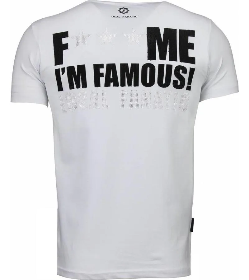 CAMISETAS  KIM KARDASHIAN RHINESTONE CAMISETAS PERSONALIZADAS  BLANCO