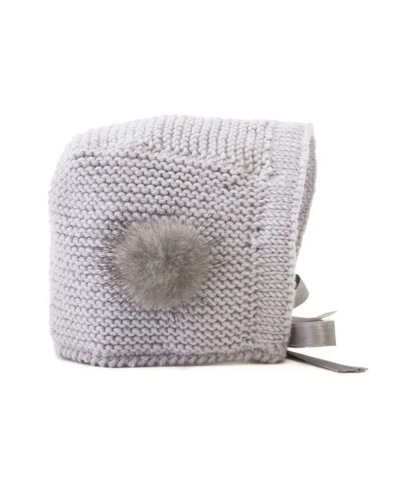 Capota Bebe RO INFANTIL Punto Gris Pompon