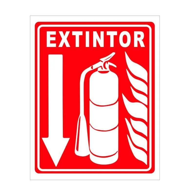 Cartel Extintor (Vertical) LICA