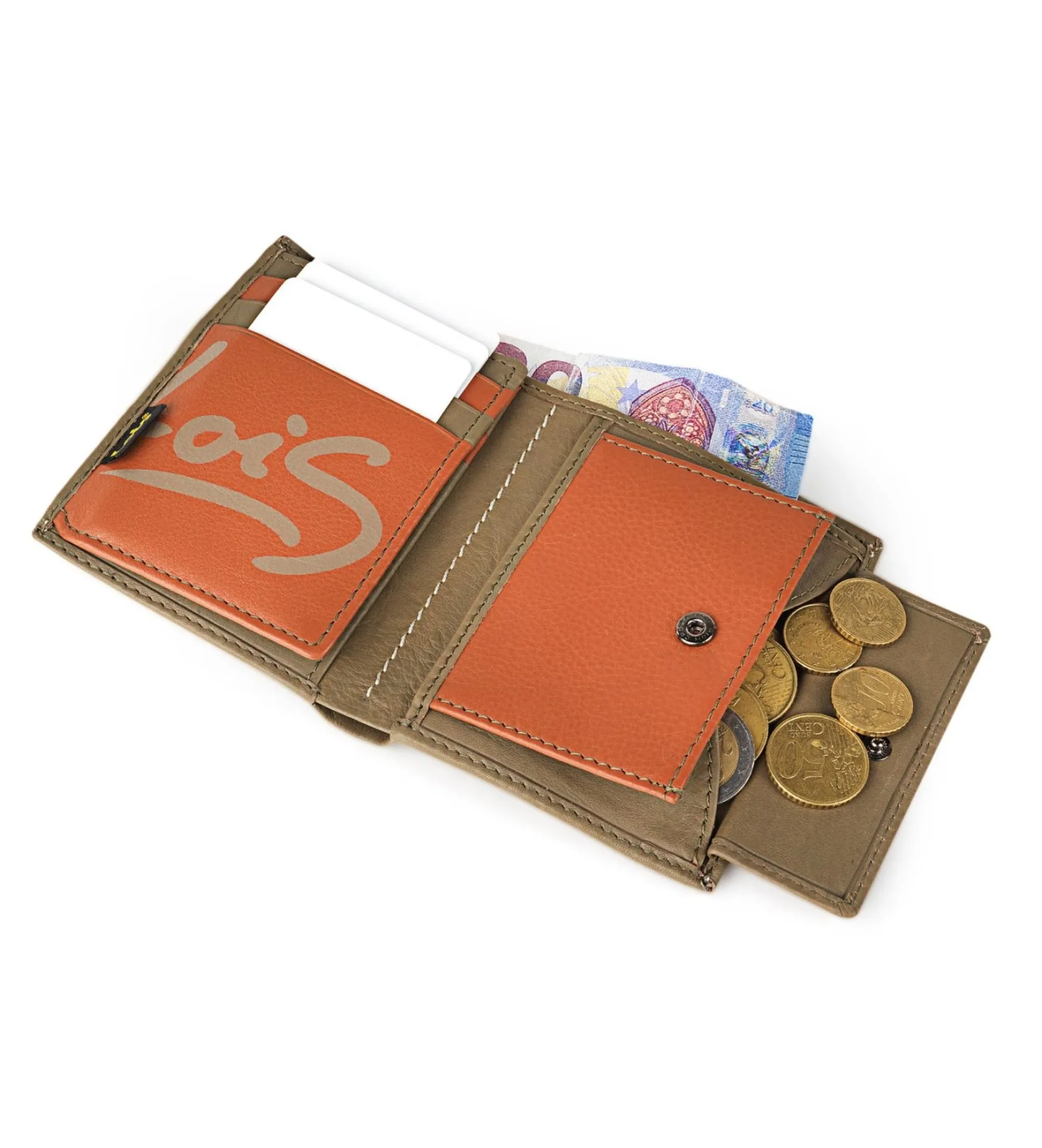 CARTERA  205520 COLOR KAKICUERO