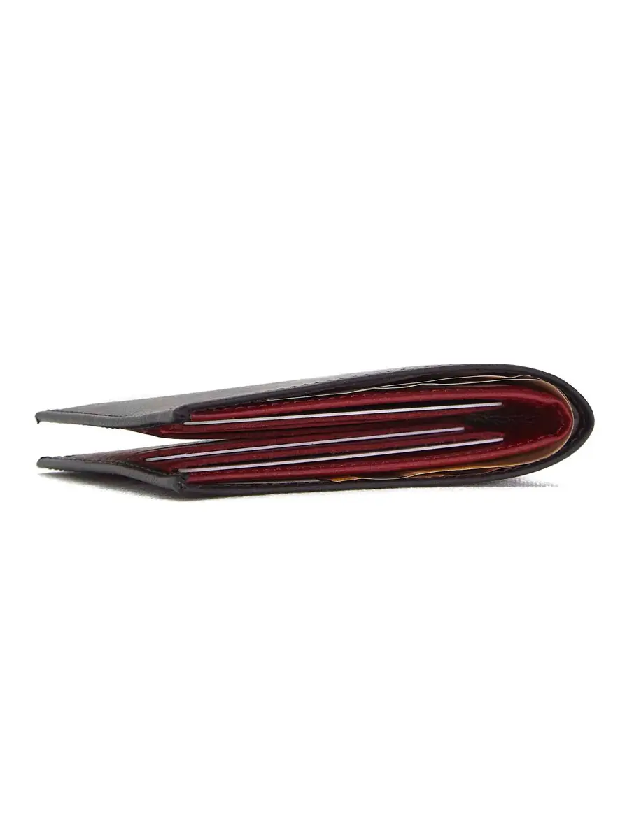 Cartera billetera, color negro. 100% vegana