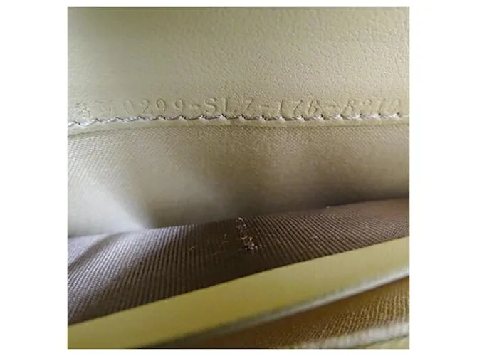 Cartera de cuero Hypnotize para mujeres Fendi Amarillo 