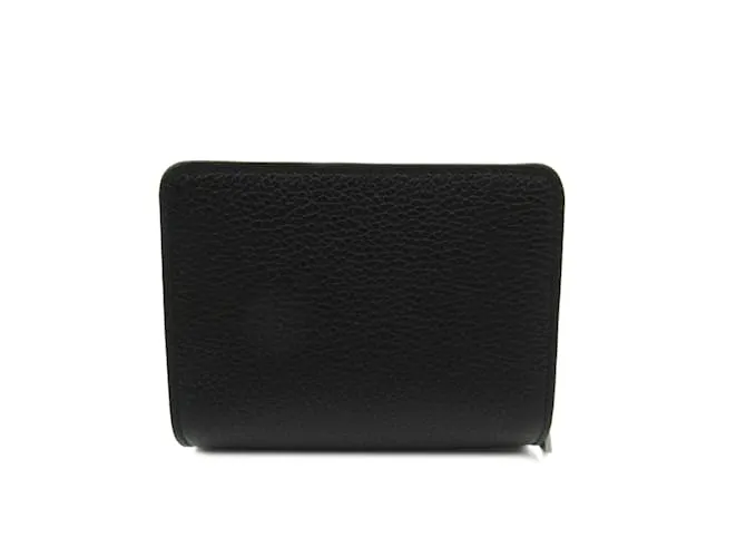 Cartera de cuero negro y rojo Christian Louboutin By My Side 