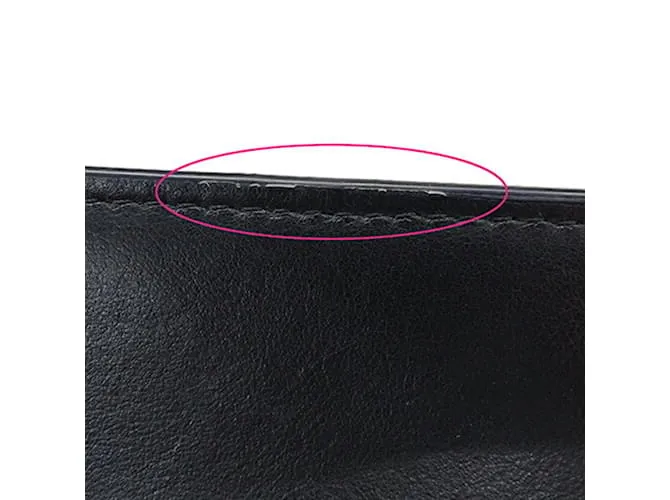 Cartera de cuero para mujer Valentino Garavani Negro 